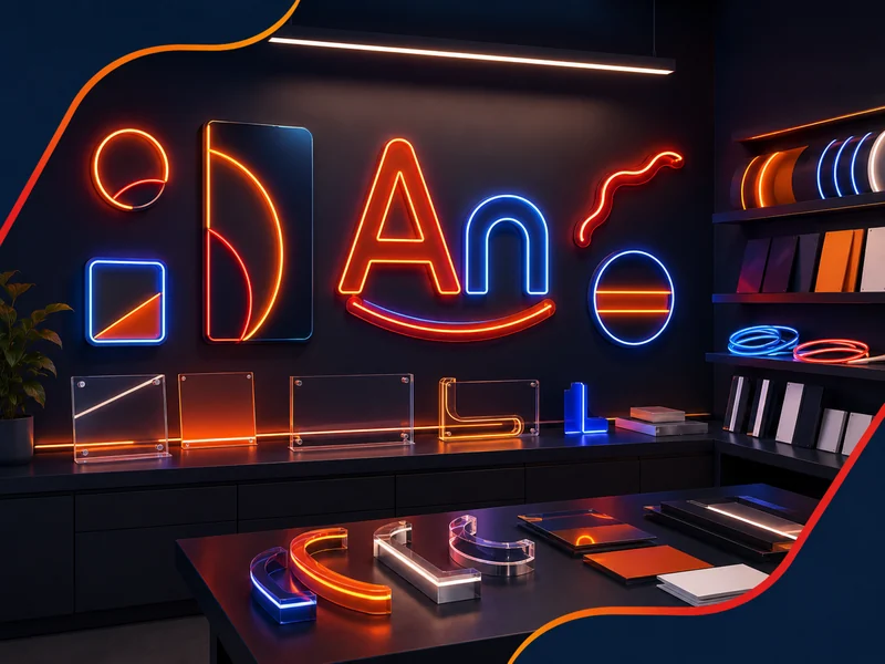 LED neon yazı ve logo ürünü tanıtım görseli
